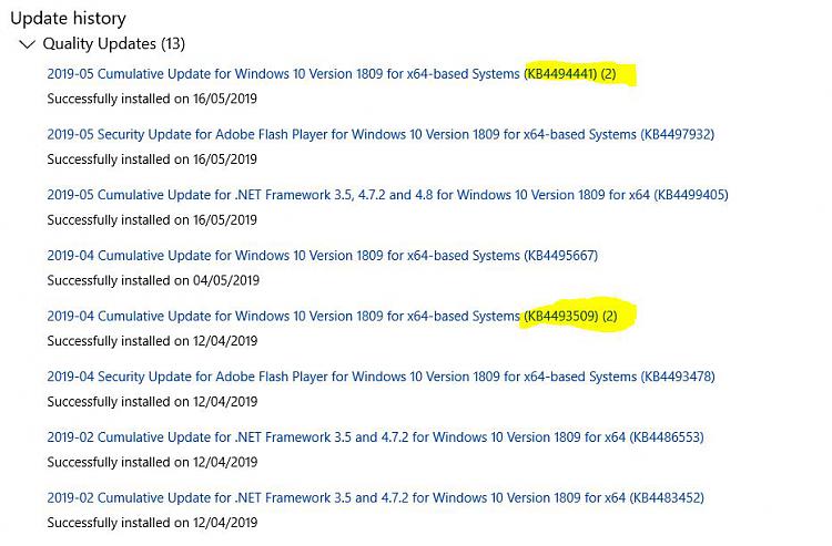 Cumulative Update KB4494441 Windows 10 v1809 Build 17763.503 - May 14-capture.jpg