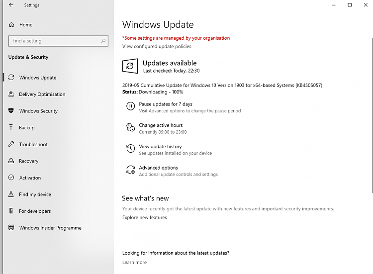 Windows 10 May 2019 Update version 1903 rollout approach-update.png