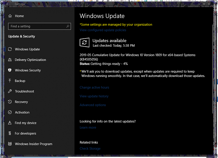 Windows 10 May 2019 Update version 1903 rollout approach-kb4505056.png