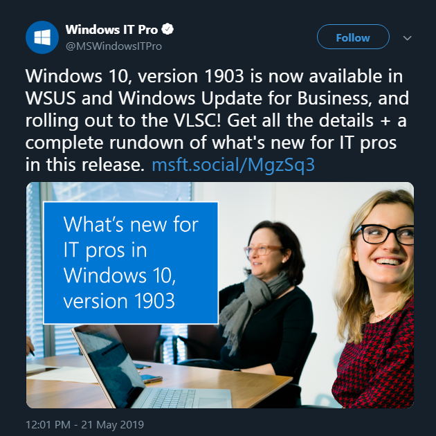 Windows 10 May 2019 Update version 1903 rollout approach-1903.png