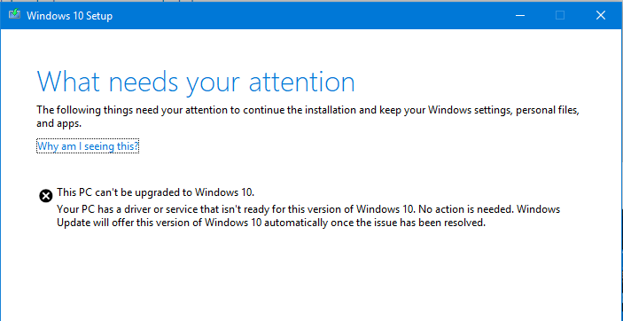 How to get the Windows 10 May 2019 Update version 1903-needs-attention.png