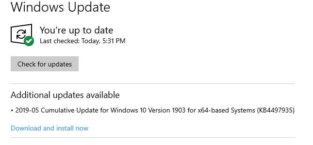 Cumulative Update KB4505057 Windows 10 v1903 build 18362.116 - May 19-kb4497935.jpg