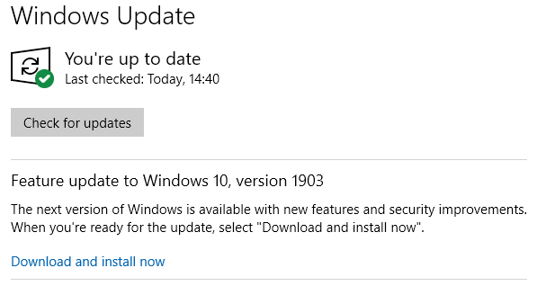 How to get the Windows 10 May 2019 Update version 1903-image.png
