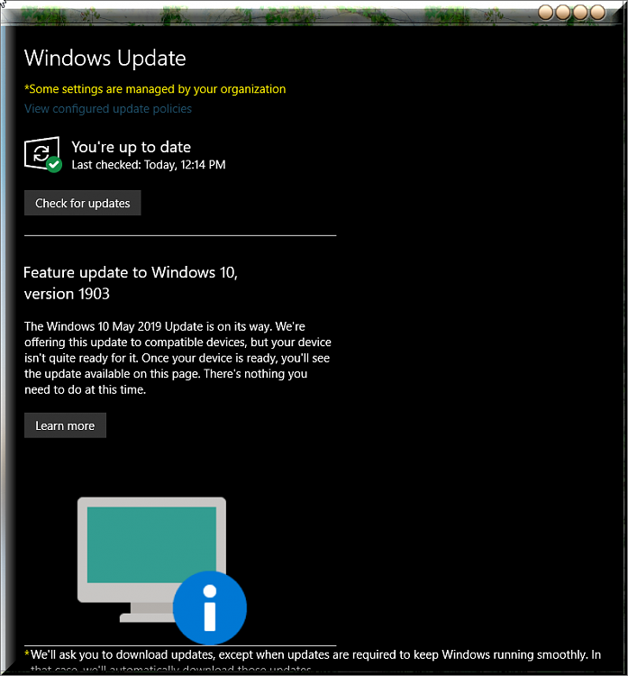 Microsoft auto-updating Windows 10 version 1803 and earlier to 1903-notice-window-update-1903.png