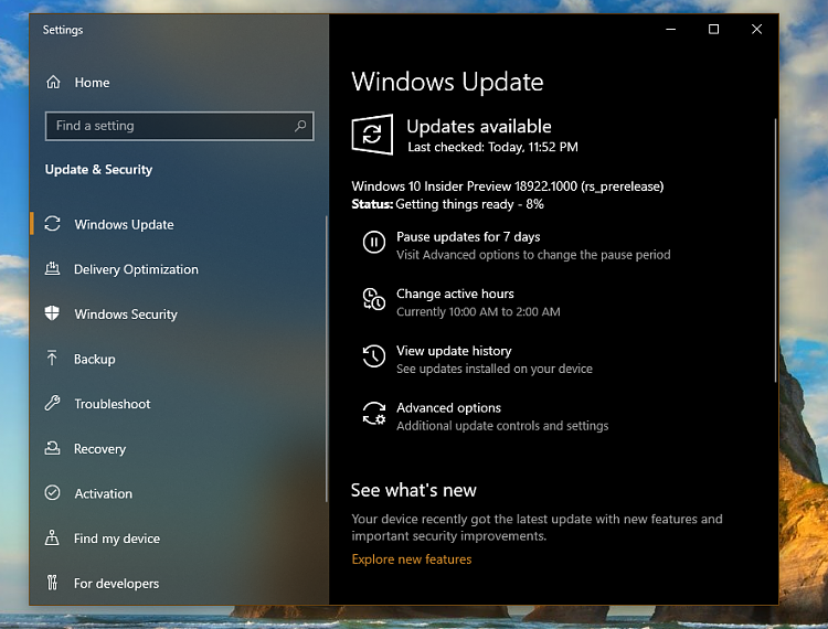 New Windows 10 Insider Preview Fast+Skip Build 18922 (20H1) - June 19-capture.png18922.png