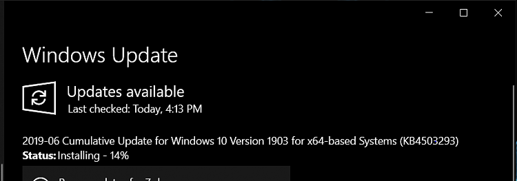 Cumulative Update KB4503293 Windows 10 v1903 build 18362.175 - June 11-image.png