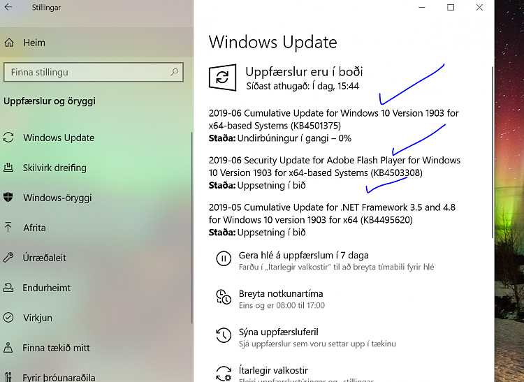 Cumulative Update KB4501375 Windows 10 v1903 build 18362.207 - June 24-nw1a.png