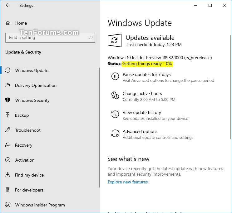 New Windows 10 Insider Preview Fast+Skip Build 18932 (20H1) - July 3-18932.png
