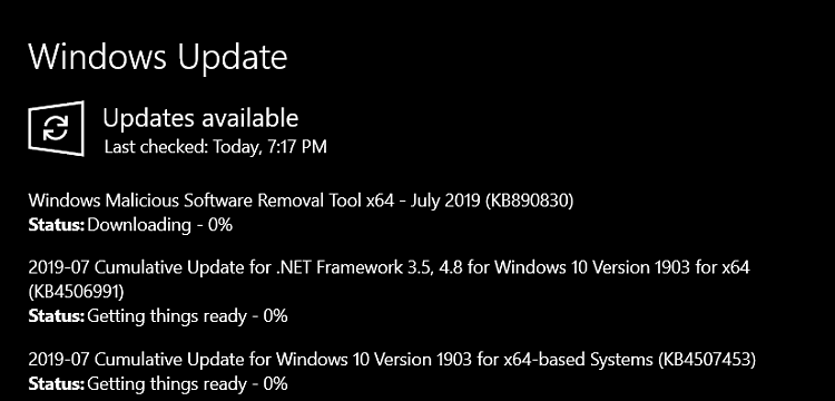 Cumulative Update KB4507453 Windows 10 v1903 build 18362.239 - July 9-image.png