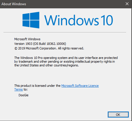 New Windows 10 Insider Preview Slow Build 18362.10006 (19H2) - July 17-100006.png