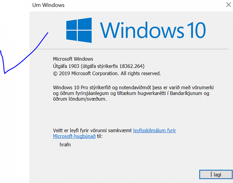 Cumulative Update KB4505903 Windows 10 v1903 build 18362.264 - July 19-264.png