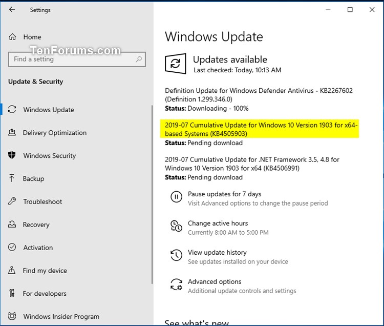 Cumulative Update KB4505903 Windows 10 v1903 build 18362.266 - July 23-kb4505903.jpg