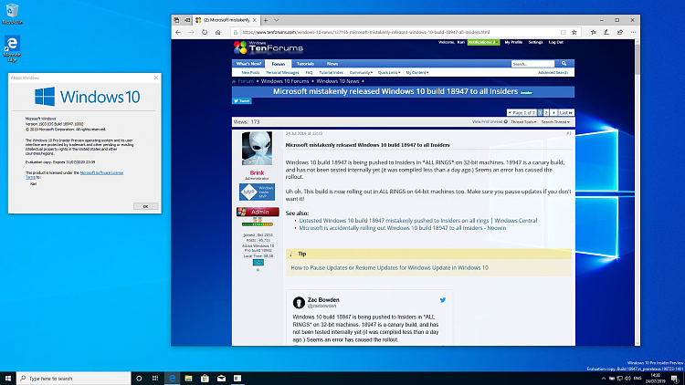 Microsoft mistakenly released Windows 10 build 18947 to all Insiders-image.png