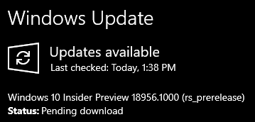 New Windows 10 Insider Preview Fast+Skip Build 18956 (20H1) - August 7-001590.png