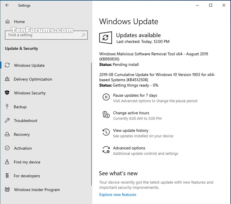 Cumulative Update KB4512508 Windows 10 v1903 build 18362.295 - Aug. 13-kb4512508.jpg