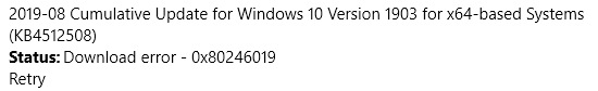 Cumulative Update KB4512508 Windows 10 v1903 build 18362.295 - Aug. 13-image.png