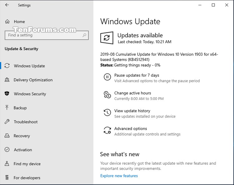 Cumulative Update KB4512941 Windows 10 v1903 build 18362.325 - Aug. 21-kb4512941.jpg