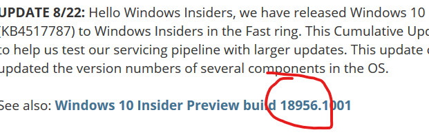 Cumulative Update KB4517787 Windows 10 Insider build 18965.1005 Aug.22-image.png