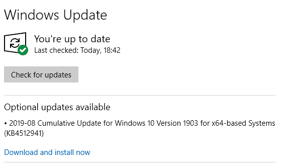 Cumulative Update KB4512941 Windows 10 v1903 build 18362.329 - Aug. 30-image.png