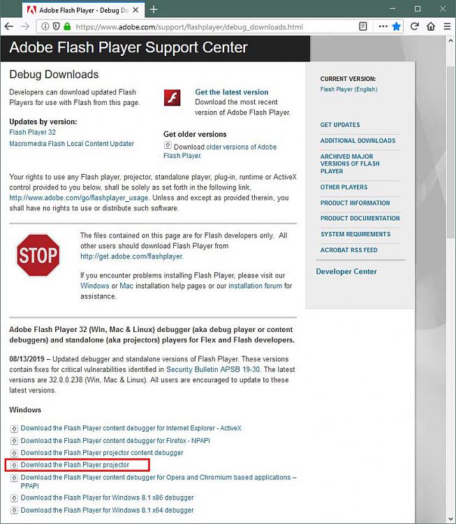 Update on removing Flash from Microsoft Edge and Internet Explorer-adobeprojecterlink.jpg