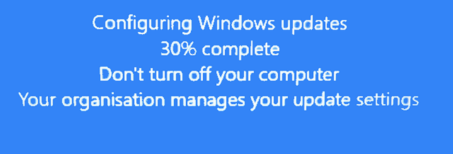 Cumulative Update KB4515384 Windows 10 v1903 build 18362.356 Sept. 10-1903-pro-organisation-message-updates.png