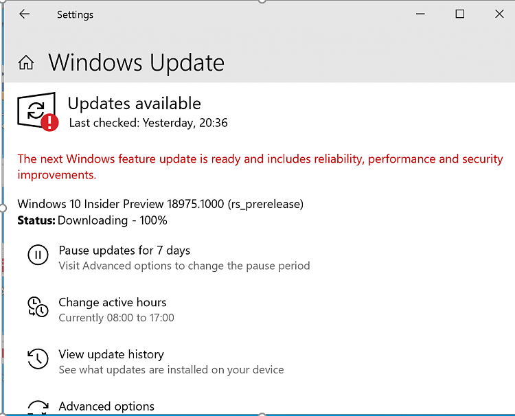 New Windows 10 Insider Preview Fast+Skip Build 18975 (20H1) - Sept. 6-talktalk-speed-110919.png