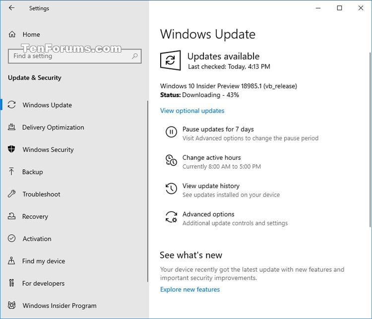 New Windows 10 Insider Preview Fast+Skip Build 18985 (20H1) - Sept. 19-18985.jpg
