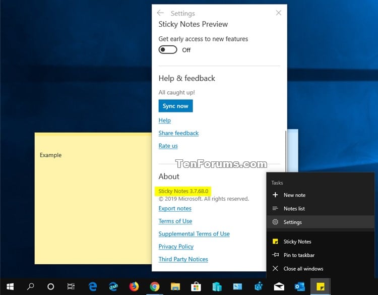 Windows 10 Sticky Notes 3.7.68 gets new show/hide feature ...