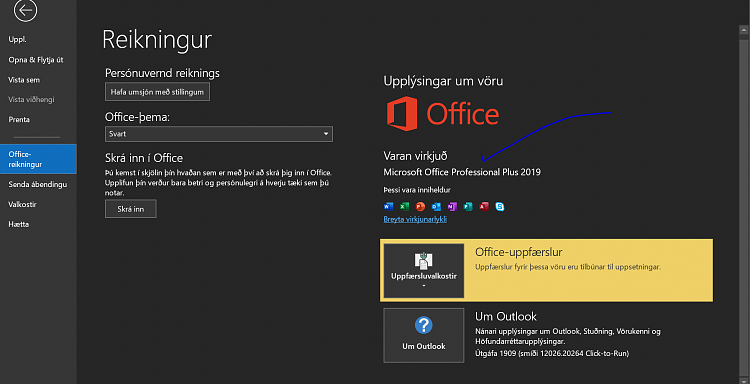 Office 365 Monthly Channel v1909 build 12026.20264 - September 30-o1909.png