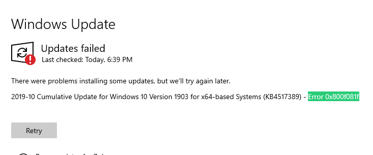 Cumulative Update KB4517389 Windows 10 v1903 build 18362.418 - Oct. 8-7noigxkqyr.png