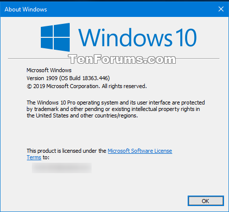 KB4522355 Windows 10 Build 18362.449 19H1 and 18363.449 19H2 - Oct. 23-18363.446.png