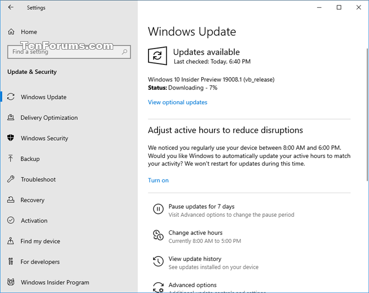 New Windows 10 Insider Preview Fast+Skip Build 19008 (20H1) - Oct. 22-19008.png