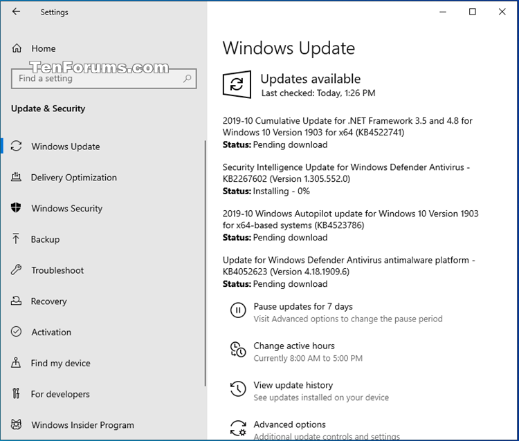 KB4523786 Cumulative update for Autopilot in Windows 10 v1903 Oct. 22-kb4523786.png