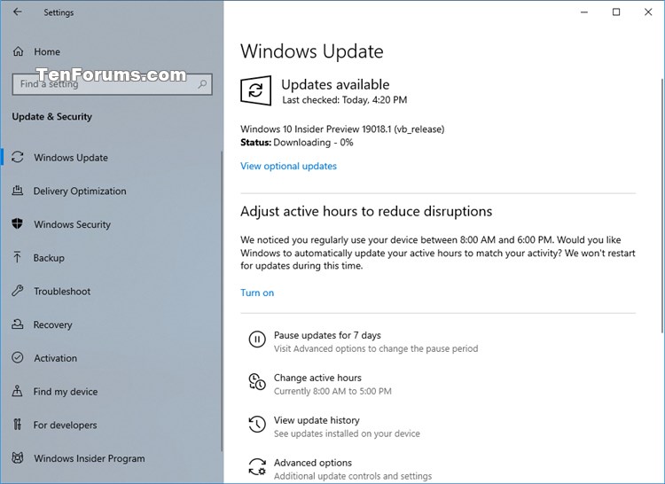 New Windows 10 Insider Preview Fast+Skip Build 19018 (20H1) - Nov. 5-19018.jpg