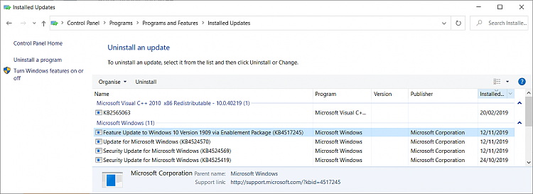 What is new in Windows 10 version 1909-1909-enablement-package-kb4517245.png