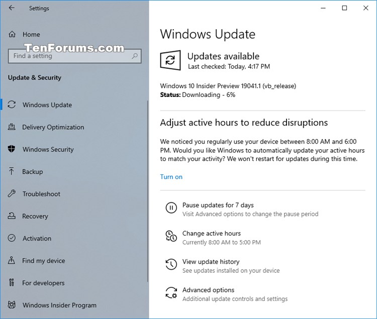 Windows 10 Insider Preview Fast + Slow Build 19041.1 (20H1) - Dec. 10-19041.1.jpg