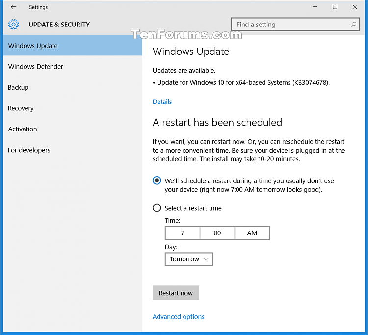 New Security Update KB3074678 for Windows 10 July 26th 2015-kb3074678.png