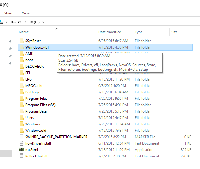 Microsoft has begun pre-loading Windows 10-capture.png