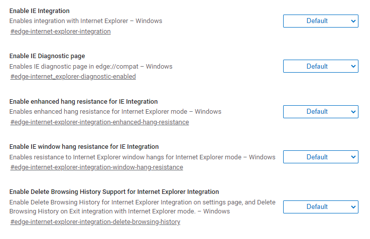 New Chromium based Microsoft Edge now generally available-ie_integrationflags.png