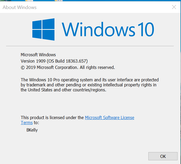 KB4532693 CU Win 10 v1903 build 18362.657 &amp; v1909 build 18363.657-18363.657.png