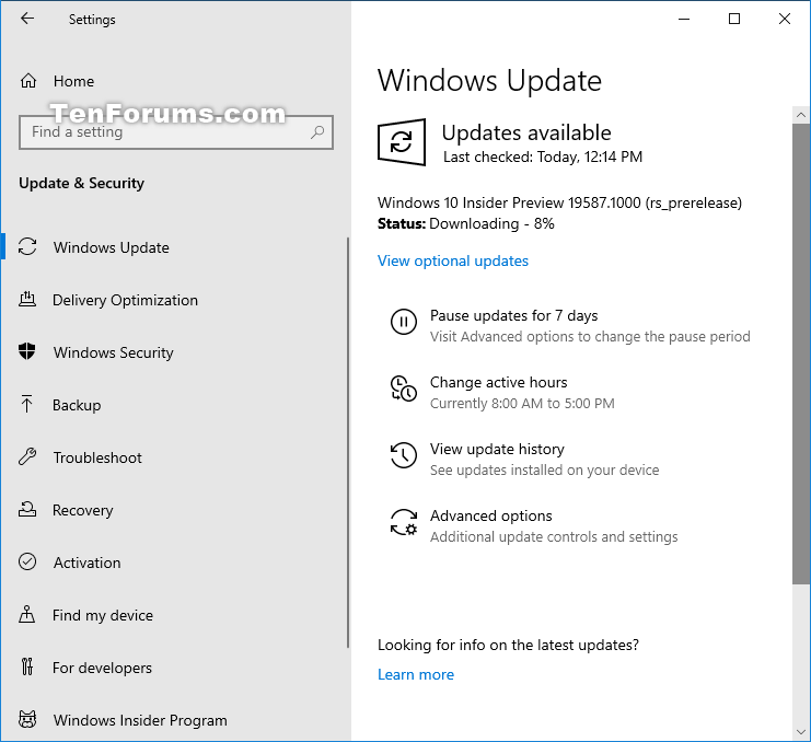 Windows 10 Insider Preview Fast Build 19587.1000 - March 18-19587.png