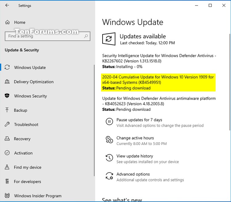 KB4549951 CU Win 10 v1903 build 18362.778 and v1909 build 18363.778-kb4549951.jpg