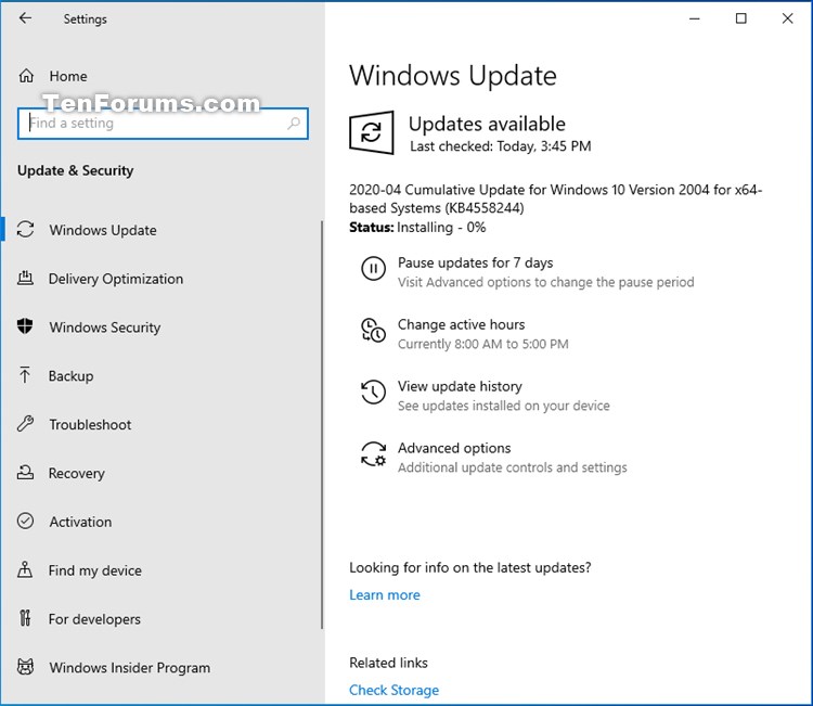 Windows 10 May 2020 Update 20H1 RP build 19041.208 - April 30-kb4558244.jpg