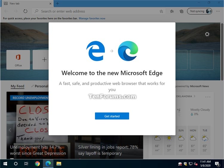 Kb4559309 Update For New Microsoft Edge For Windows 10 May 27 Windows