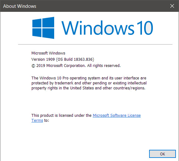 KB4556799 CU Win 10 v1903 build 18362.836 and v1909 build 18363.836-winver.jpg