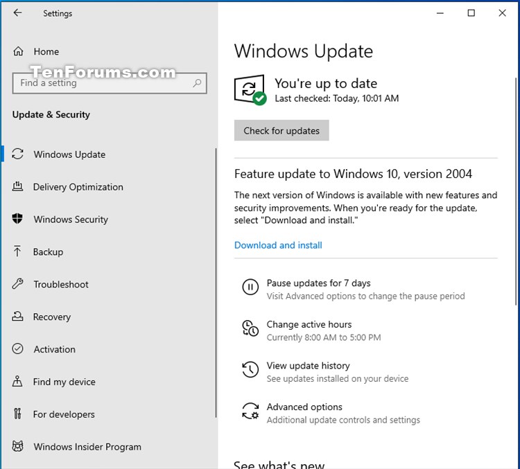 How to get the Windows 10 May 2020 Update version 2004-2004.jpg