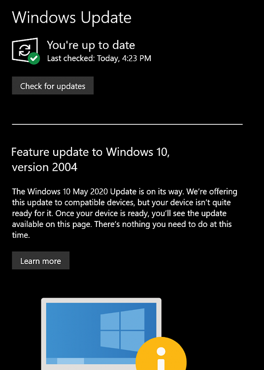 How to get the Windows 10 May 2020 Update version 2004-2020-06-08_16h37_17.png