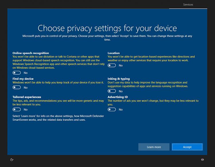 KB4557957 Cumulative Update Windows 10 v2004 build 19041.329 - June 9-privacy.jpg