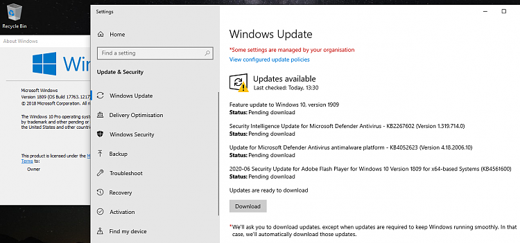 Microsoft starts updating Windows 10 v1809 to Windows 10 v2004-1809-near-end-support-automatic-update.png