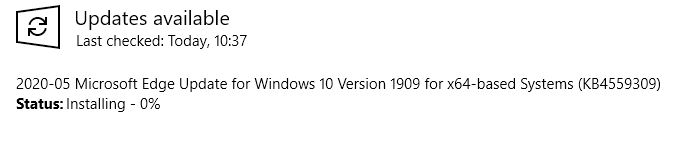 KB4541302 Microsoft Edge available Windows 10 version 1903 and 1909-capture.jpg